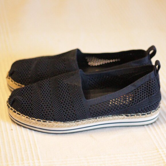 Bobs by Skechers Flexpadrille Pastel Sky, Navy - Picture 2 of 6